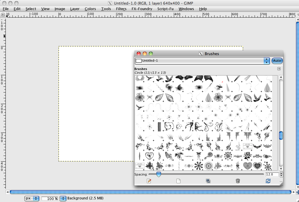 download brushes on gimp for mac